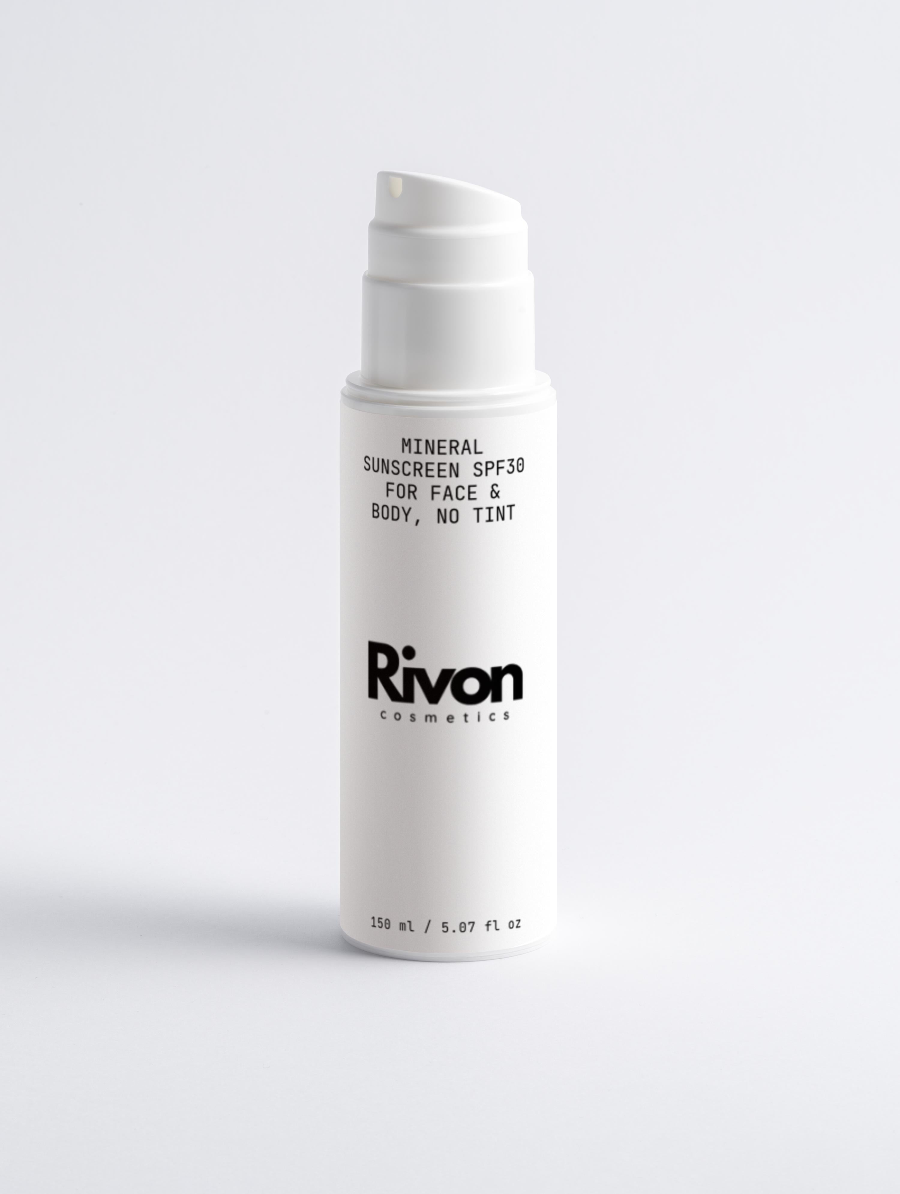 Mineral Sunscreen SPF30 for Face & Body, no tint